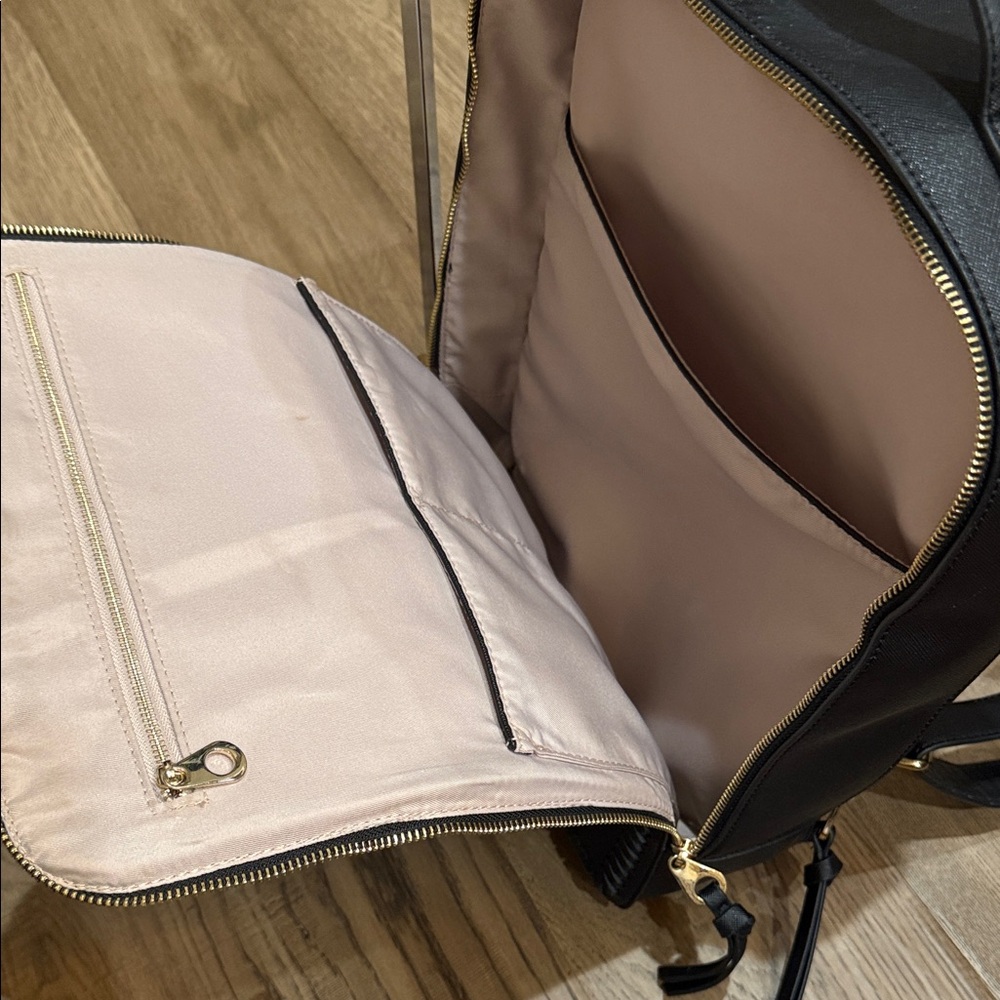 Calpak Black Backpack with Gold Details - Picture 6 of 6